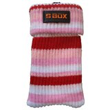  Čarapica za mobilni telefon SBOX MCF-S16 crveno-roza-bijela 65x100mm Cijene