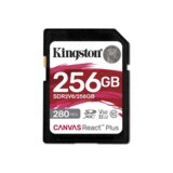 Kingston Technology Canvas React Plus 256 GB SDXC UHS-II 10.razred | Shoptok.si
