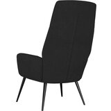  Stol za sproščanje črno umetno semiš usnje, (20934711) | Shoptok.si