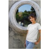 Organic Monkey Pixel Heart T-Shirt - White Bijela | shoptok.hr