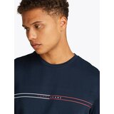 Tommy Jeans Majica mornarska / rdeča / bela | Shoptok.si