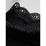 Reserved - Bluza s čipkom - crno | shoptok.hr