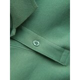 Ombre Men's BASIC single color pique knit polo shirt - green | shoptok.hr