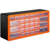 Vonhaus Organizator 30 delni, oranžno črn | Shoptok.si