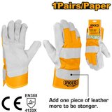 Ingco hgvc01 rukavice kožne vel. 10.5" super ( HGVC01 ) u