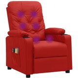  Električni naslanjač vinsko rdeče umetno usnje, (20927667) | Shoptok.si
