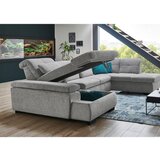 Beldomo Style sedežna garnitura, tkanina barve aluminija | Shoptok.si