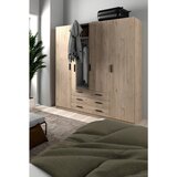 MID.YOU OMARA ZA OBLAČILA, barve hrasta | Shoptok.si