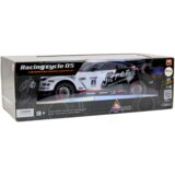  Veliki sportski automobil na daljinsko upravljanje u mjerilu 1:8 sa zvučnim efektima - crno/bijeli | Shoptok.si