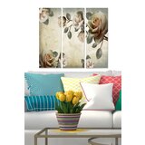 Wallity MDF1074632345 multicolor decorative mdf painting (3 pieces) | ePonuda.com