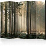 Artgeist PARAVAN 225/172/3 cm rjava, gozdno zelena u