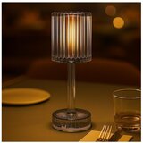  LED punjiva dodirna stona lampa SIMPLE LED/1W/5V 3000-6000K 2400 mAh zadimljena | Eponuda.com