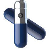 SARAHE Prenosni mini brivnik z USB priključkom za polnjenje, ki ga je mogoče prati (moder), (22149426) | Shoptok.si