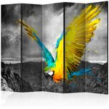 Paravan u 5 dijelova - Exotic parrot II [Room Dividers] 225x172 Cijene