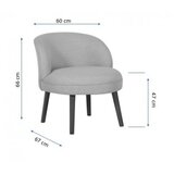 Atelier Del Sofa fotelja nice milky brown