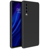  Ovitek za Huawei P30 | Liquid Silicone Cube | Črn | Shoptok.si