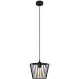  Luster na sajli TORRI 1xE27/15W/230V prečnika 23 cm crne boje | Eponuda.com