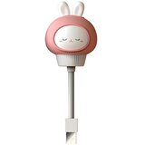  Noćna lampa za dečiju sobu Zeka, USB, Roze Cene