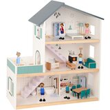Tooky Toy Tooky velika drvena kućica za lutke + fsc figure | shoptok.hr