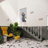  Stenska keramična svetilka PONTIUS siva, (21347256) | Shoptok.si