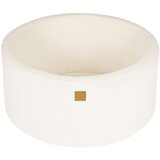 MeowBaby Bazen brez žog, 90x40 cm, Boucle, Bela, (21289282) | Shoptok.si