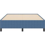  Okvir kreveta Plava 140x190 cm Baršunasta tkanina | shoptok.hr