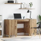  Stol Umjetnički hrast 140 x 50 x 75 cm Konstruirano drvo | shoptok.hr