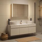  Set ormarića za kupaonicu 4 kom. Bijela Konstruirano drvo | shoptok.hr
