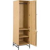 Actona Ormar u dekoru hrasta u prirodnoj boji 51x200x60 cm Albany – | shoptok.hr