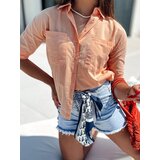 DStreet STYLISH Apricot Women's Shirt | Shoptok.si