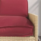  Set jastučića 3 pcs Vinska crvena Oxford tkanina | shoptok.hr