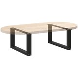 Noge za klub stolić U-oblik 2 kom Crne 70 x (30-31) cm Čelik | shoptok.hr
