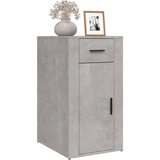 vidaXL Ormarić za radni stol boja betona 40x49x75 cm konstruirano drvo | shoptok.hr