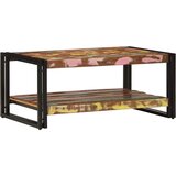  Višebojni stolić za kavu 90x50x38 cm puno drvo obrađeno | shoptok.hr