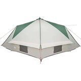  Teepee šotor s streho Zelena in Bela 490 x 410 x 210 cm, (5000091112) | Shoptok.si
