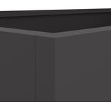  Sadilica crna 62 x 30 x 29 cm od čelika | shoptok.hr