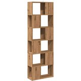 vidaXL Knjižna omara/razdelilnik sob Artisan Oak 60x24x186 cm | Shoptok.si