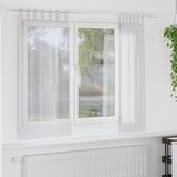 vidaXL Zavjese sa zavjesama 2 pcs Svjetlosiva 140 x 175 cm Poliester | shoptok.hr