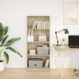  Regal za knjige boja hrasta 60x24x143 cm od konstruiranog drva | Eponuda.com