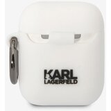 Karl Lagerfeld Airpods 1/2 White Ovitek Bela | Shoptok.si