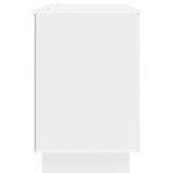  Stol Bijela visokog sjaja Konstruirano drvo 142,5 x 50 x 75 cm | shoptok.hr