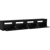 TV ormar 2 pcs Crni hrast 240 x 35 x 40 cm Konstruirano drvo | shoptok.hr