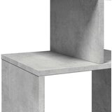 vidaXL Knjižna omara betonsko siva 92x29x188 cm inženirski les | Shoptok.si