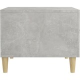  Stolić za kavu Siva betona 50x50x40 cm konstruirano drvo | shoptok.hr