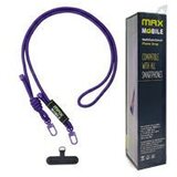 Max Mobile VEZICA ZA MOBITEL 6mm Ljubičasta | shoptok.hr
