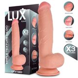 Lux Dildo Klaus Triple Density With Balls 24 Cm | Shoptok.si