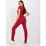 BASIC Feel Good Sweatpants-RV-DR-3589.06X-burgundy | Shoptok.si