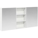  Komplet omaric za kopalnico s polico 3 pcs 140 x 14,5 x 70 cm, (5000246411) | Shoptok.si