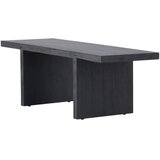 Venture Home Yakunik klub stolić 120 &amp;times; 38 cm, crni Slike