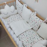  Ogradica za krevetac jastučići sa posteljinom cvetići ( TNC_JA86V7_3233934 ) Cene